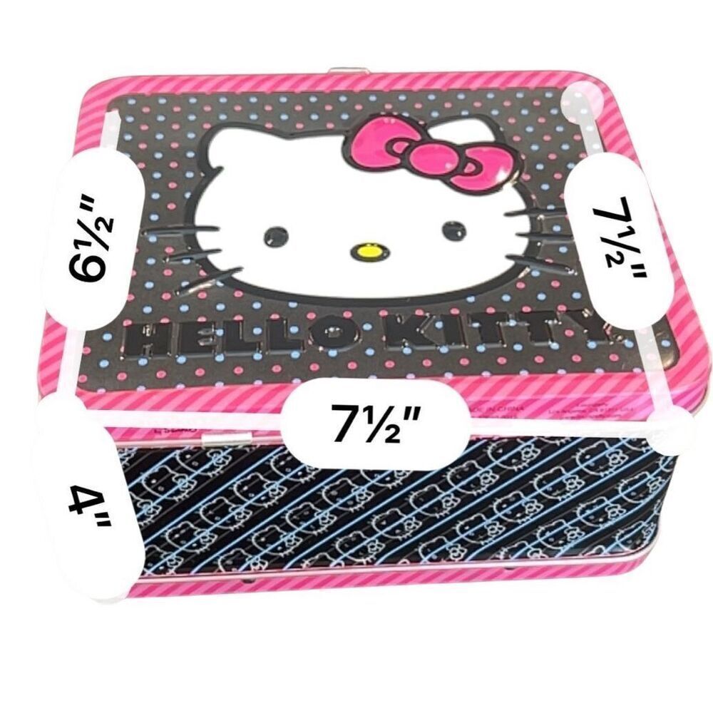 Hello Kitty Mini Tin Box - Picture 3 of 9